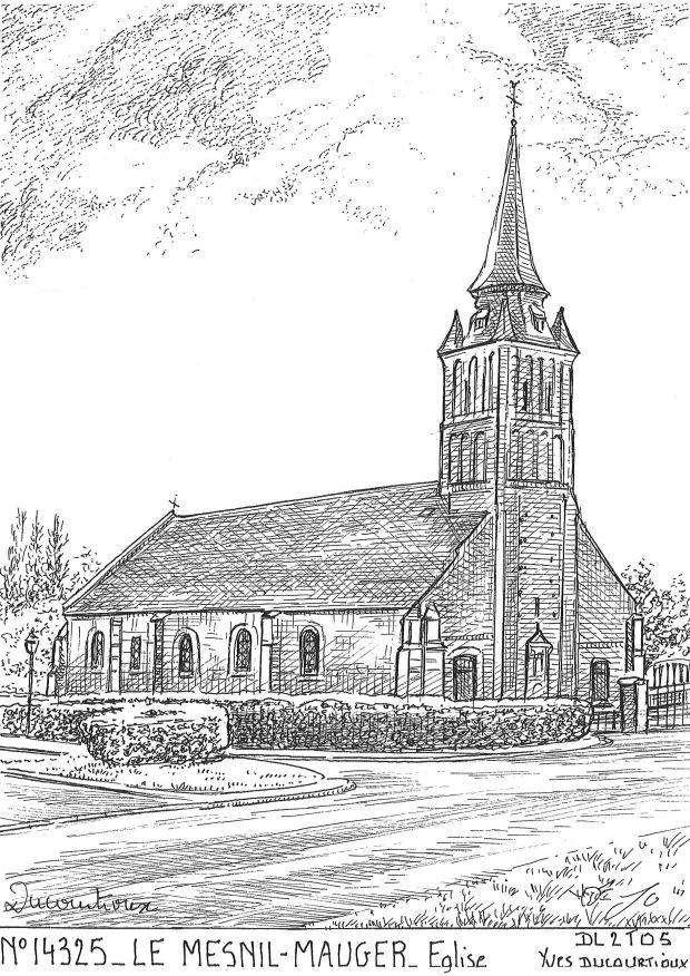 N 14325 - LE MESNIL MAUGER - église